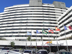 Frente do hotel